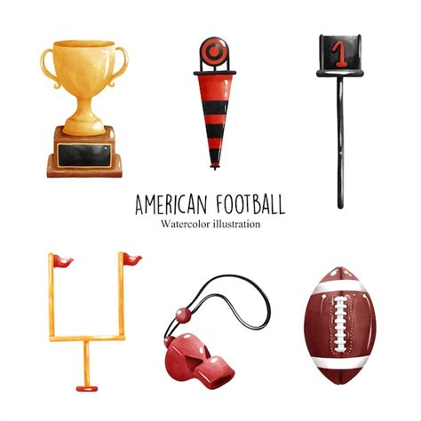 Premium Vector American Football Vector Illustration