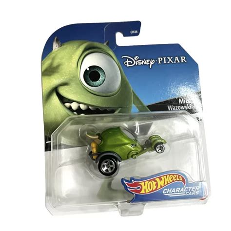 HOT WHEELS DISNEY Pixar Character Cars Monsters Inc Mike Wazowski