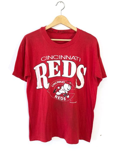 Vintage Cincinnati Reds T Shirt Etsy