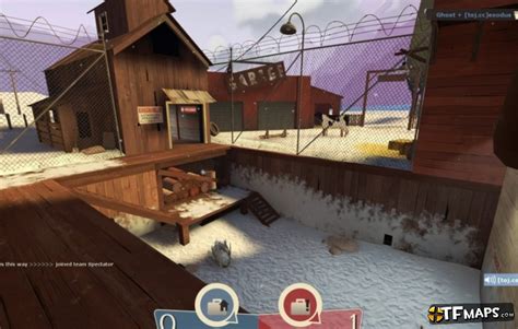 Ctf2fortsnowy Map For Team Fortress 2