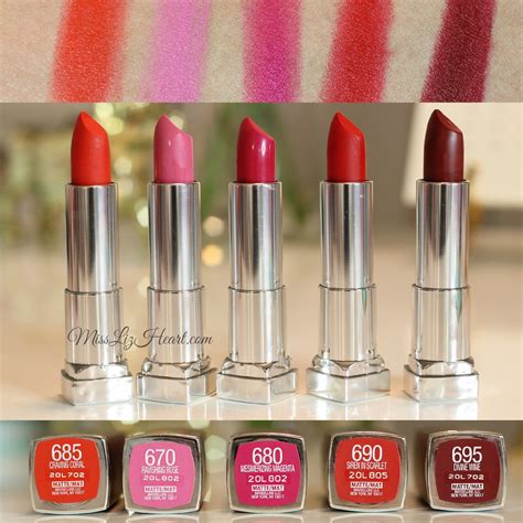 Review Lipstick Maybelline Color Sensational Lipsticktok