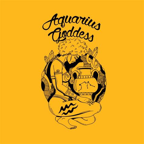 The Cover Art For Aquarius Goddesss Album Featuring An Image Of A