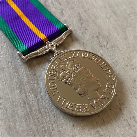 Accumulated Campaign Service Medal Foxhole Medals