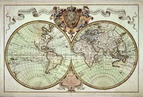 Do you like to see the map? 1720 Mappemonde à l'usage du Roy | map | Pinterest | Hd ...
