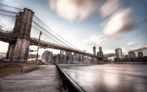 Brooklyn Bridge Hd Wallpaper Background Image