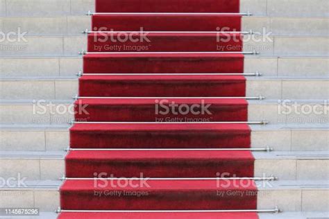 Red Carpet Stairs Stock Photo Download Image Now Building Entrance