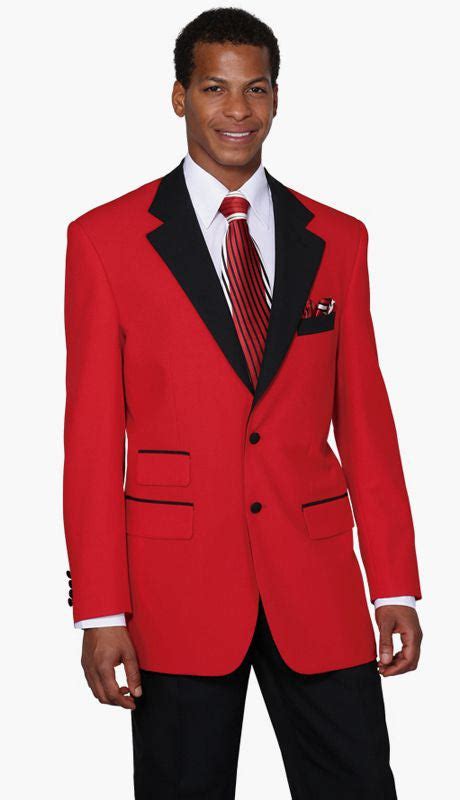 Milano Moda Suit 7022 Redblack Church Suits For Less