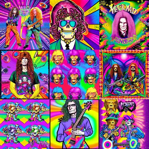 Megadeth Lisa Frank Stable Diffusion Openart