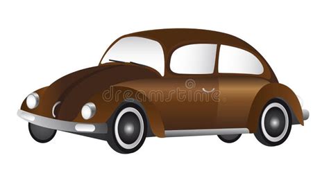 Brown Car Stock Vector Illustration Of Exclusive Auto 22053530