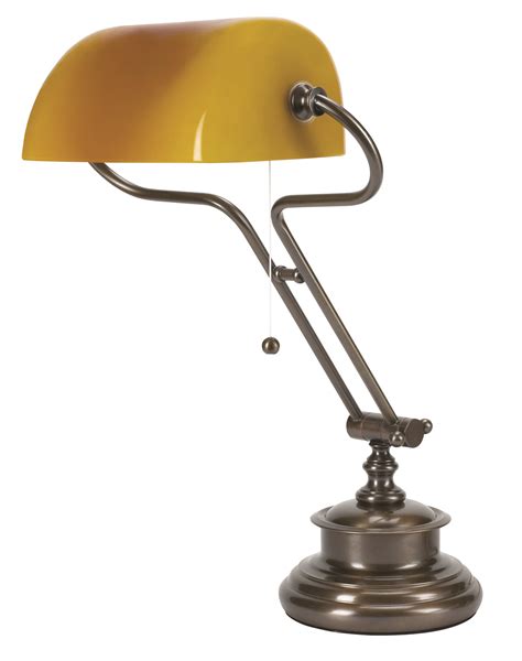 Get free shipping on qualified desk lamps or buy online pick up in store today in the lighting department. T2-015 - Traditional Bankers Lamp with yellow shade ...