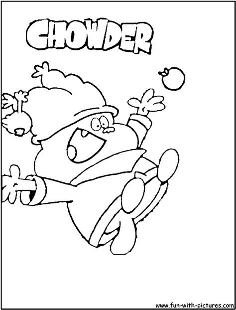 Download and print these chowder coloring pages for free. Chowder Coloring Pages To Print - Coloring Home