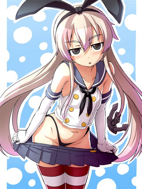 Shimakaze Kantai Collection Drawn By Taro Danbooru