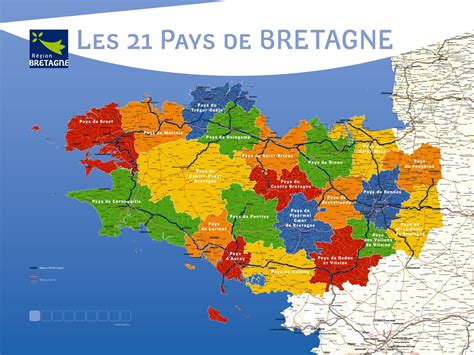 Carte De Bretagne Vacances Arts Guides Voyages