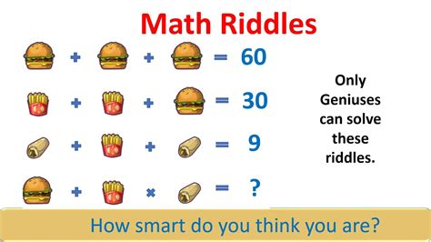 Mind Bending Math Riddles To Challenge Your Brain Only Genius Can