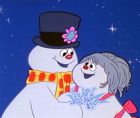 frosty and crystal christmas characters frosty the snowmen christmas cartoons