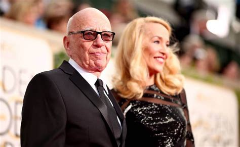 jerry hall and rupert murdoch are engaged announcement made after a few months dating metro news