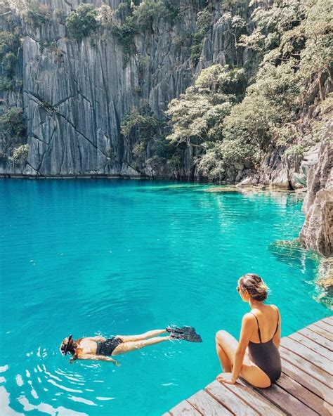 📍 Barracuda Lake Coron Palawan 🇵🇭 📸 Photo By Thenewgirldar 😉 Tag