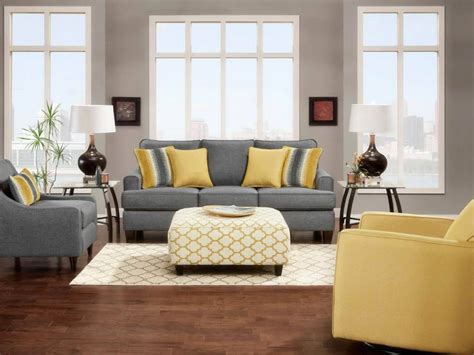 Yellow Living Room Set Apartment Layout