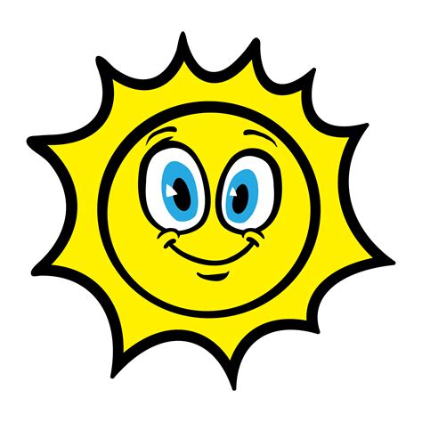 Cartoon Sun System