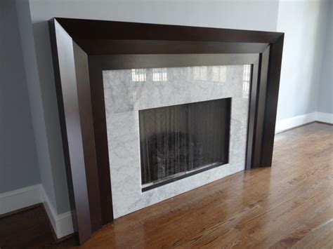 Fireplace Mantels Modern Living Room Charlotte By Impact Design