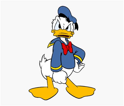 Donald Duck Cartoon Face