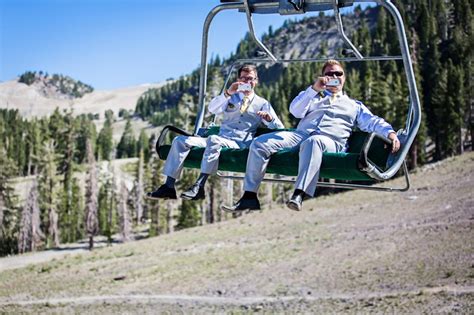 Ski Lift Wedding Photography And Videography