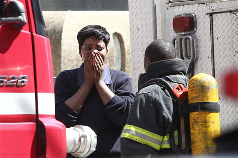 Eyewitness Describes The Moments Before Firefighter Fell To His Death From Burning Joburg Building