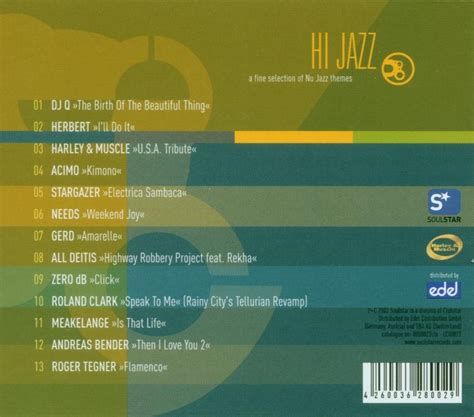 Hi Jazz Vol 1 A Fine Collection Of Nu Jazz Themes Various Artists