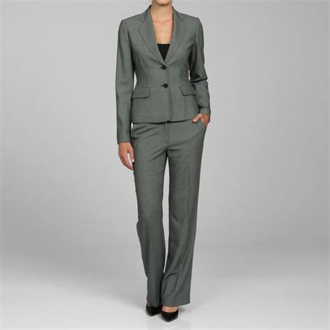 Calvin Klein Womens 2 Piece Pant Suit Free Shipping Today