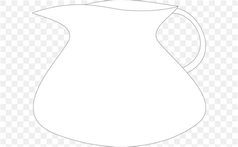 Pitcher Jug Drawing Clip Art Png 600x509px Pitcher Black And White