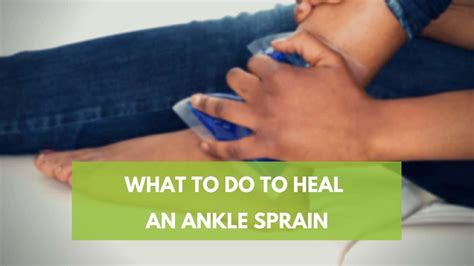 How To Treat A Sprained Ankle Precision Movement