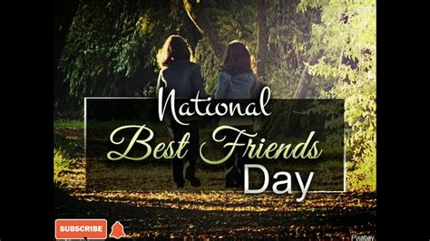 National Best Friends Day Youtube