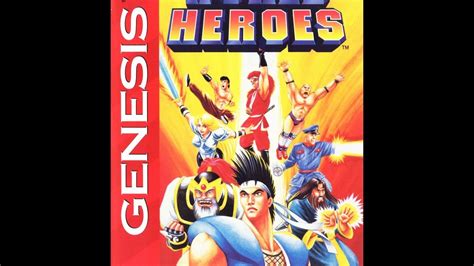 World Heroes Genesis Gameplay Youtube