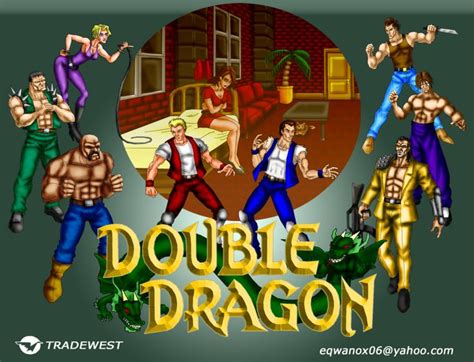 Double Dragon Dojo Fan Art Double Dragon Dragon Comic Fan Art