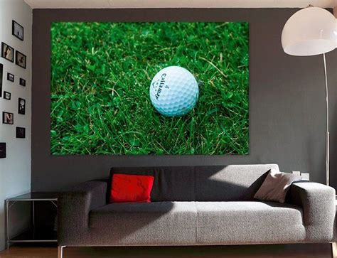 Golf Wall Decor Golf Canvas Art Golf Player T Golf Club Decor Hotel