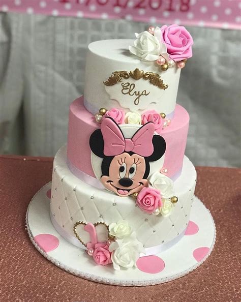 Minnie Mouse Birthday Cake Designs Peter Brown Bruidstaart