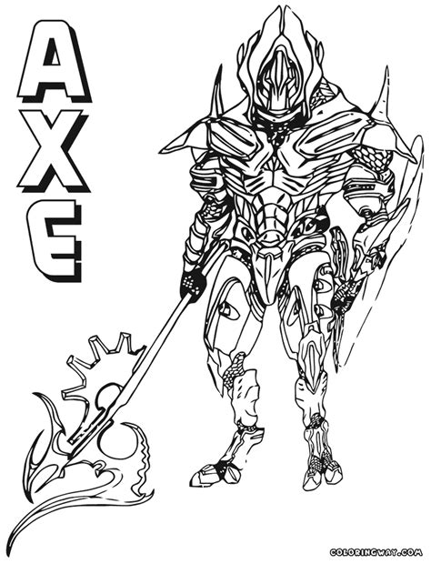 A large collection of ascii art drawings of axes and other related weapon ascii art pictures. Axe coloring pages | Coloring pages to download and print
