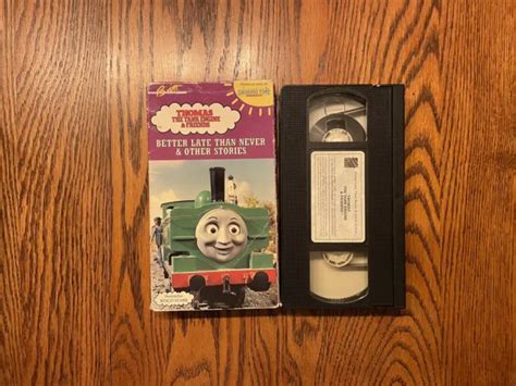 Thomas The Tank Engine Better Late Than Never Vhs Buy Get