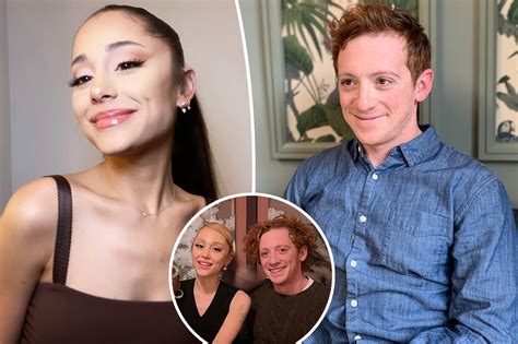 Ariana Grande Ethan Slater Seen Kissing Before He Wife Split