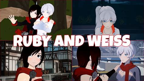 The Story Of Ruby And Weiss All Scenes Youtube