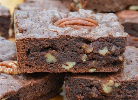 Recette de brownies au chocolat et aux noix de pécan