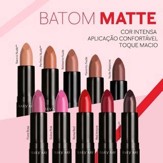 Batom Matte Mary Kay VALIDADE 03 2023 Shopee Brasil