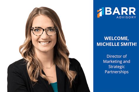 Welcome Michelle Smith Meet Barrs New Director Of Marketing And