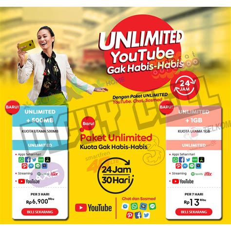 Anda akan mendapatkan kuota internet 1 gb per hari selama 7 hari , dengan safe mode pulsa. Vocher Data Indosat 1 GB Mini - 30 Hari