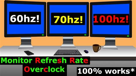 The gpu provides all the graphical horsepower that you'll need to play the latest and greatest games on your computer. How to Overclock your Monitor, Higher Refresh Rate with ...