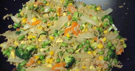 Vegetable stir fried rice