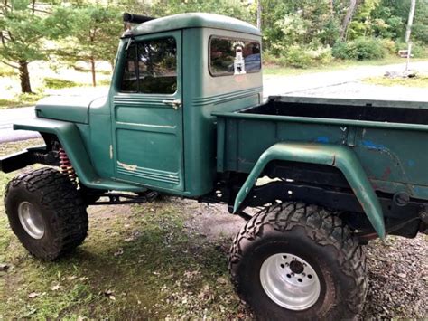 1962 Willys Lifted Pickup Truck V8 351 Ford Chassis Rat Hot Custom Rod