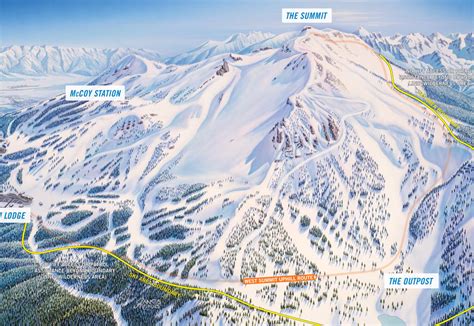 Mammoth Mountain Ski Map Resort Info And Videos Pistepro