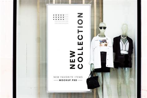 Download Free PSD | Fashion store billboard mockup