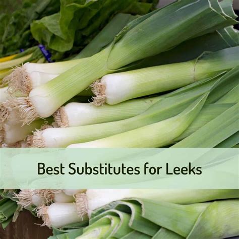 Substitute For Leeks